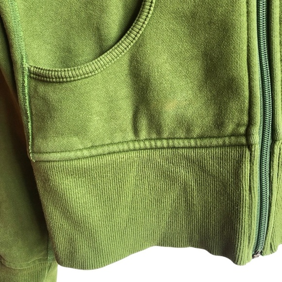 Lululemon Scuba Hoodie Size 8 Green - Picture 6 of 12